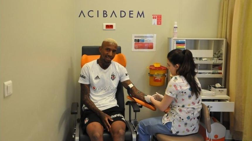 Talisca, Sağlık Kontrol&uuml;nden Ge&ccedil;ti