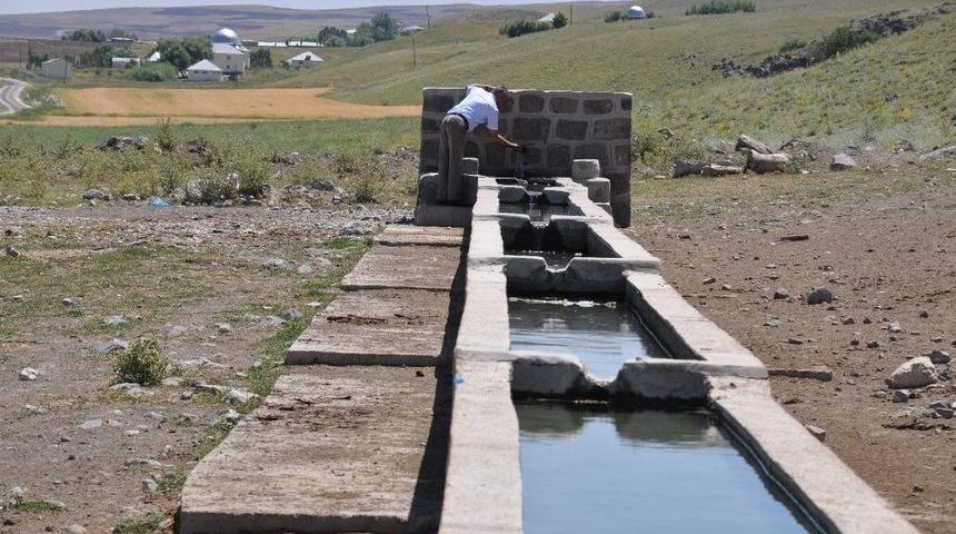 Elmakaya Belediyesinden Hayvanlar İ&ccedil;in Yalak