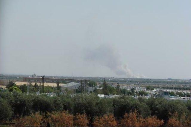 Sınırda Ypg'lilerin Taciz Ateşine Topçular Karşılık Verdi