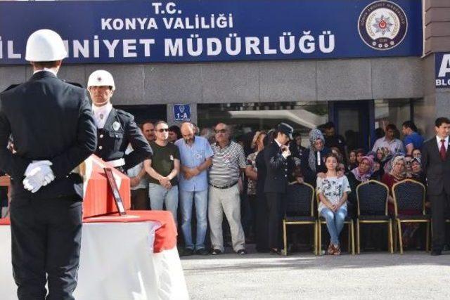 Denetim Noktasındaki Kazada Şehit Olan Polis, Memleketine Uğurlandı