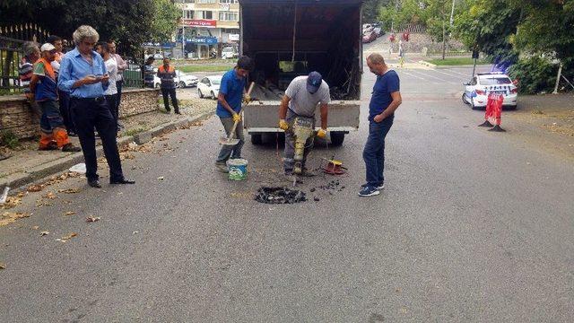 Beşiktaş’taki Yol Çökmesinin Nedeni Ortaya Çıktı