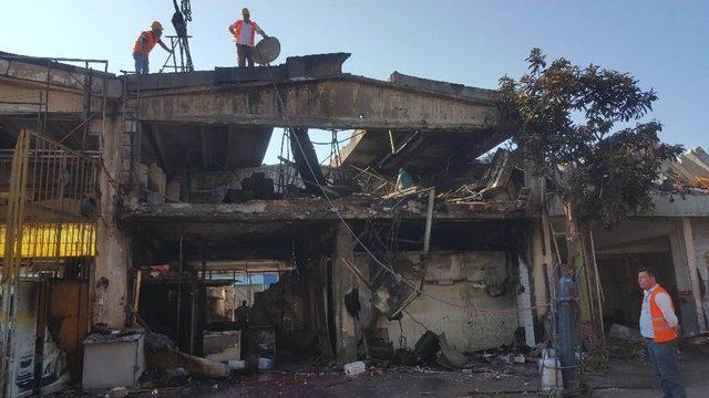 Samsun’da 15 Kişinin Yaralandığı Patlamanın Görüntüleri Ortaya Çıktı