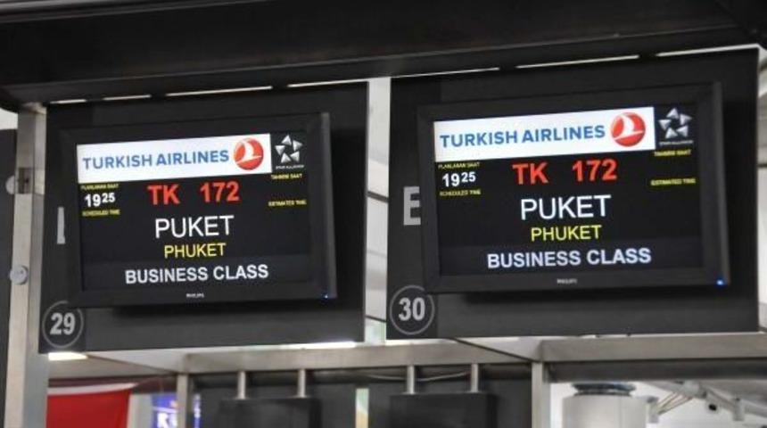 Thy'nin 300. U&ccedil;uş Noktası Phuket Oldu