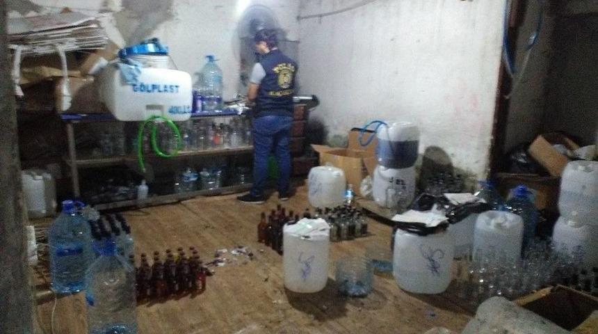 Bağcılar&rsquo;da Sahte İ&ccedil;ki Operasyonu