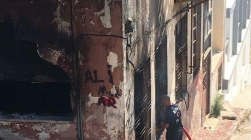 Kuşadası&rsquo;nda Yangın