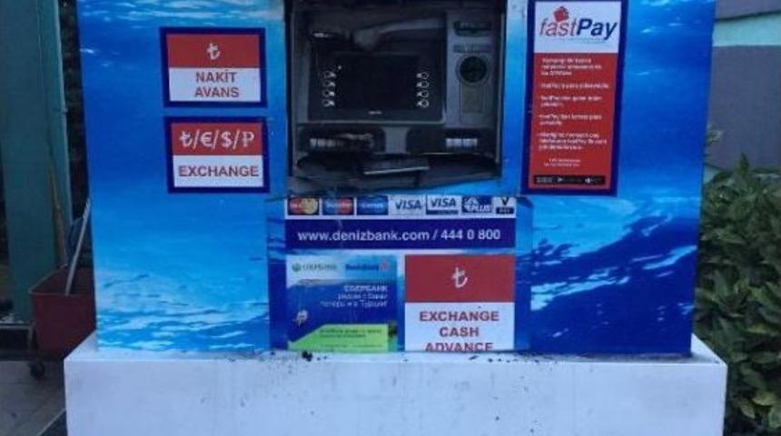 Havalimanı Apronunda Atm Cihazı Yandı Yandı