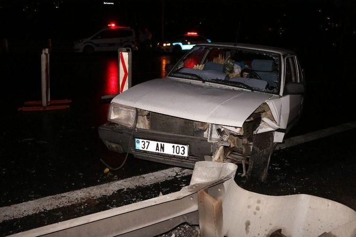 15 Temmuz Şehitler Köprüsü’nde Trafik Kazası: 2 Yaralı G1