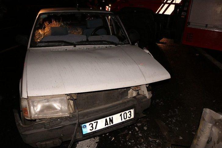 15 Temmuz Şehitler Köprüsü’nde Trafik Kazası: 2 Yaralı G3