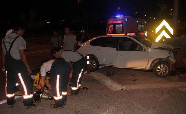 Elazığ’da Trafik Kazası:2 Yaralı