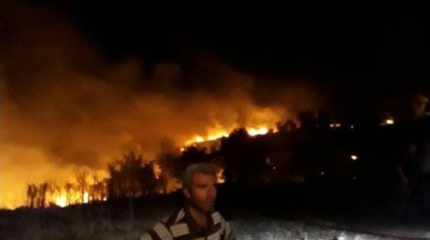 Pazarlar&rsquo;da Ot Yangını Korkuttu