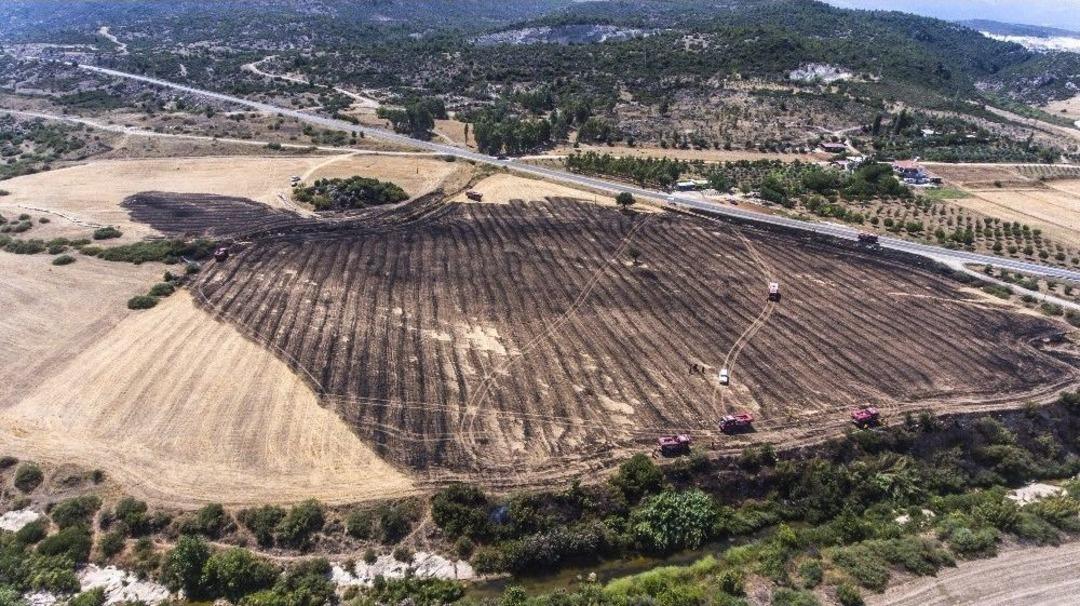 Ziraat Alanlarında Yangına M&uuml;dahalenin &Ouml;nemine Vurgu