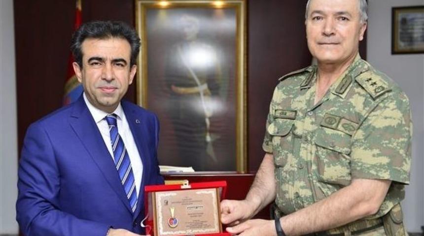 Vali G&uuml;zeloğlu, T&uuml;mgeneral &Ccedil;itil&rsquo;den Brifing Aldı