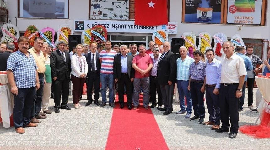 G&uuml;rsu&rsquo;nun İş Yerini Başkan Baran A&ccedil;tı