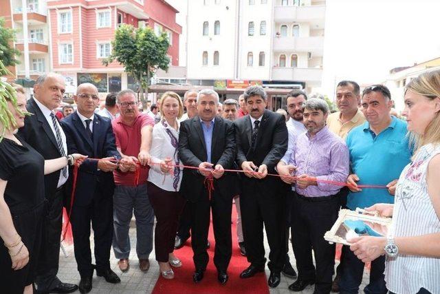 G&uuml;rsu&rsquo;nun İş Yerini Başkan Baran A&ccedil;tı 1