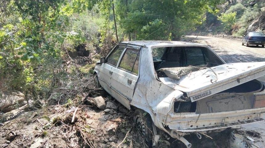 Burhaniye&rsquo;deki Selde B&uuml;y&uuml;k Hasar