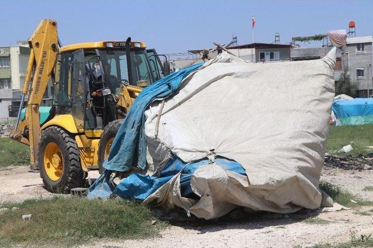 Suriyeliler Çadırlarını Yakıp Taşındı G4