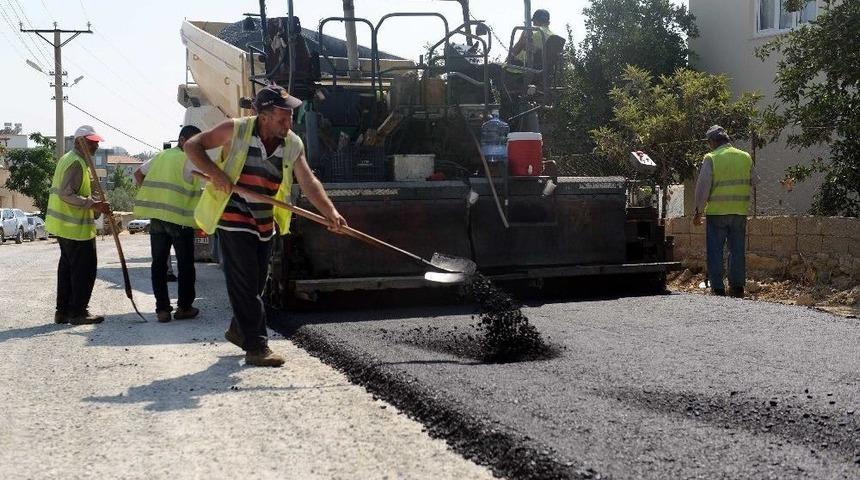 Manavgat Ulukapı&rsquo;da Asfalt &Ccedil;alışması