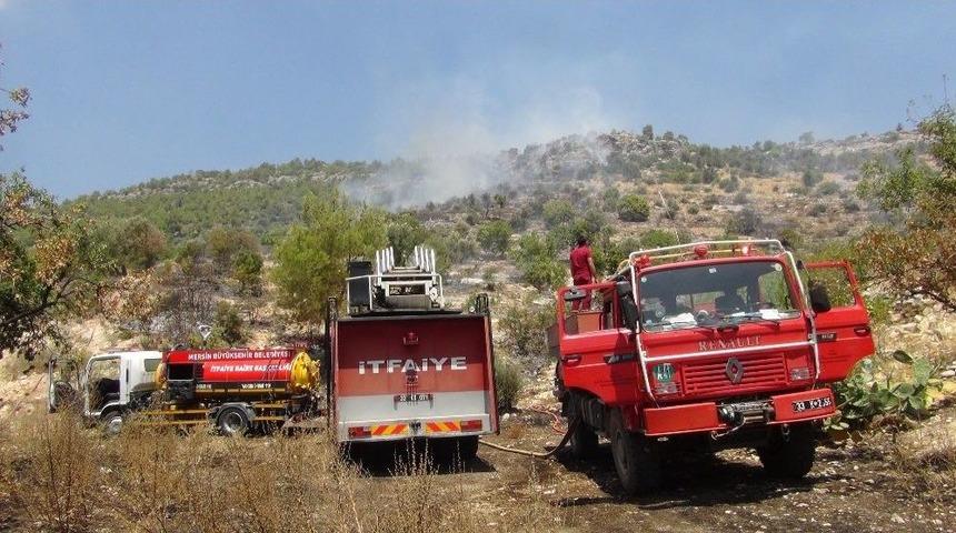 Silifke&rsquo;de Yangın