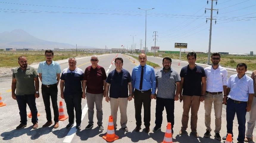 Aksaray&rsquo;da 6 Kilometrelik Osb Yolu Trafiğe A&ccedil;ıldı