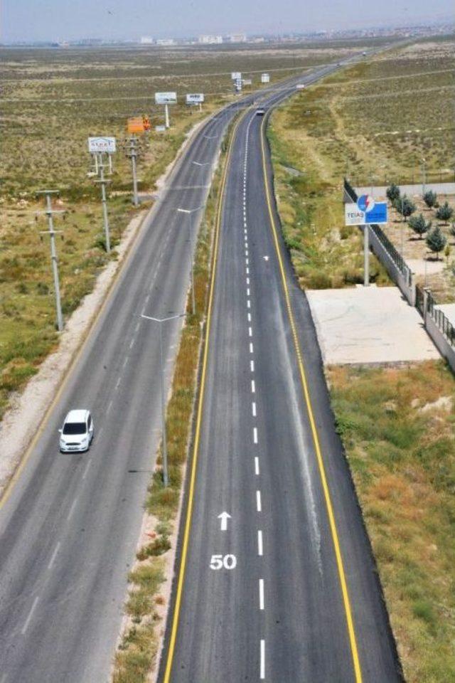 Aksaray’da 6 Kilometrelik Osb Yolu Trafiğe Açıldı