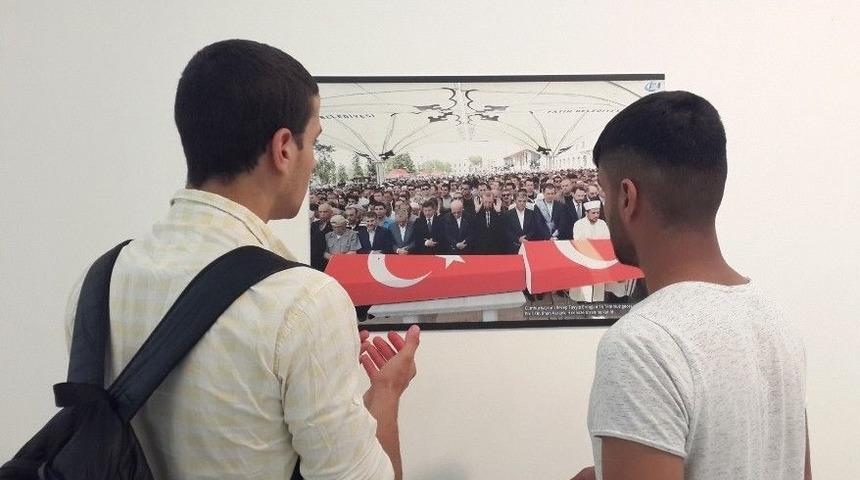 Diyarbakır&rsquo;da İha&rsquo;nın 15 Temmuz Sergisine Yoğun İlgi