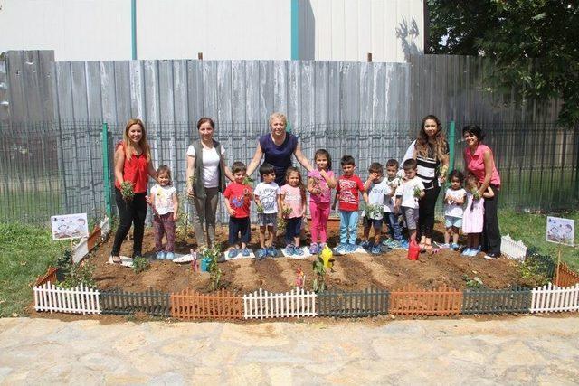 Kartal Belediyesi Kreşlerinde Hobi Bahçeleri Kuruldu