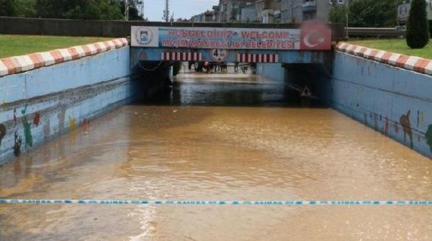 Trakya'da Sağanak Yağış Etkili Oldu (3)