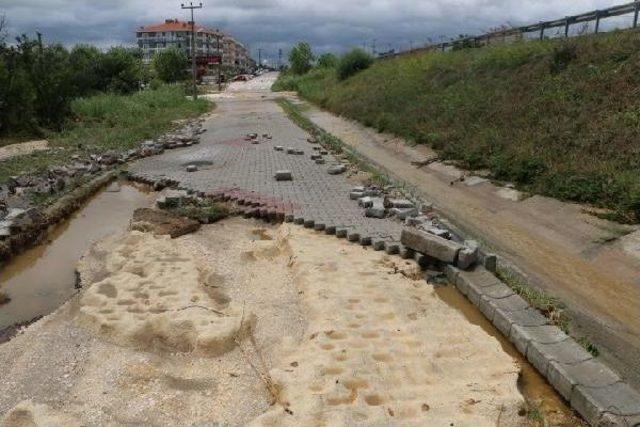 Trakya da Sağanak Yağış Etkili Oldu (3) 1