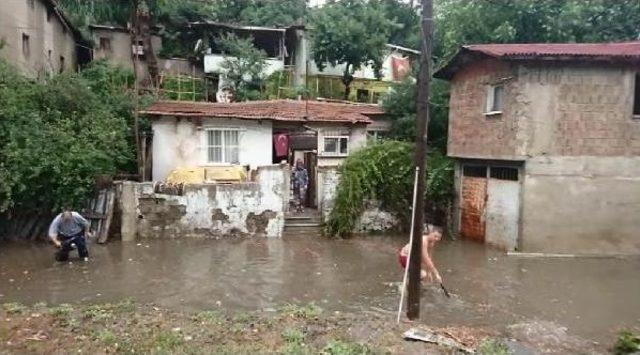 Evine Yüzerek Gitti Para Alıp Yüzerek Poğaça Almaya Döndü