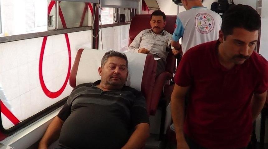 4 Yaşındaki L&ouml;semi Hastası İ&ccedil;in Kan Bağışında Bulundular