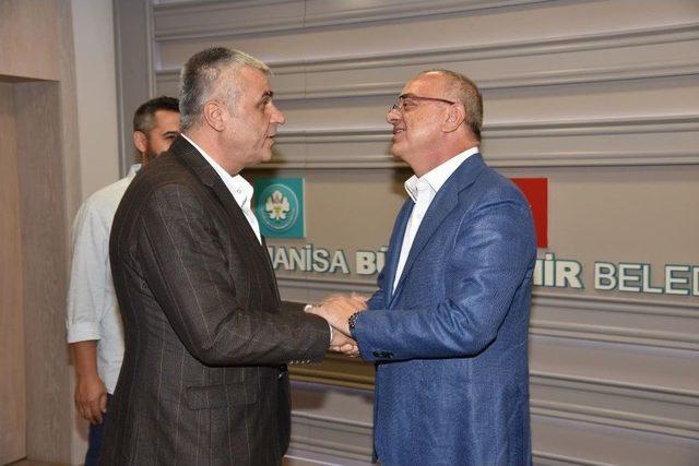 Manisa B&uuml;y&uuml;kşehir&rsquo;den Akhisar Belediyespor&rsquo;a B&uuml;y&uuml;k Katkı 1