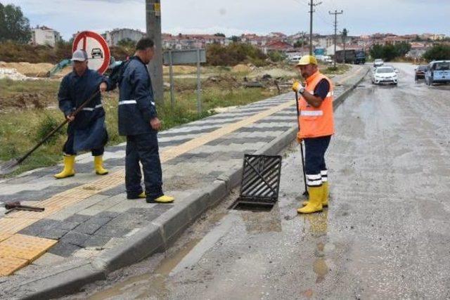 Trakya'da Sağanak Yağış Etkili Oldu (4)