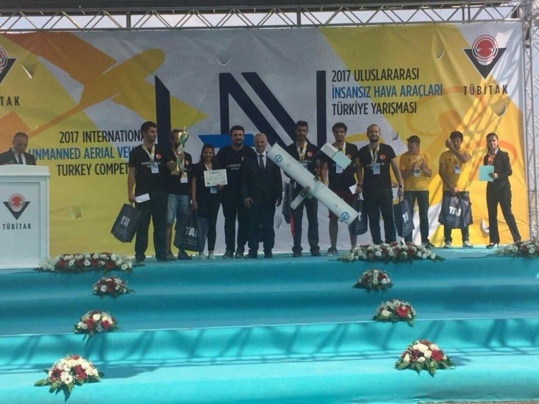 Anadolu &Uuml;niversitesine Uluslararası İnsansız Hava Ara&ccedil;ları Yarışması&rsquo;ndan İki &Ouml;d&uuml;l Birden