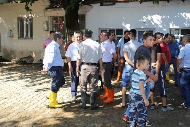 Selin Vurduğu Sübeylidere’de Başkan Uysal İşleri Bizzat Takip Etti