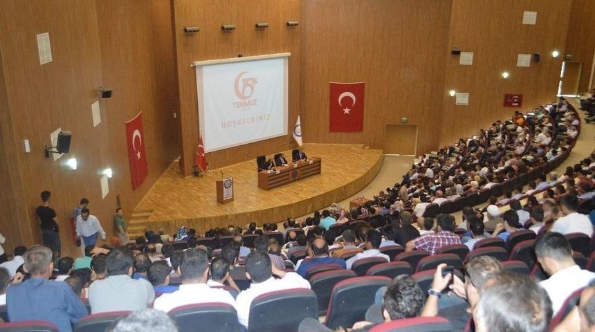 Şırnak’ta ’15 Temmuz Öncesi Ve Sonrası’ Paneli