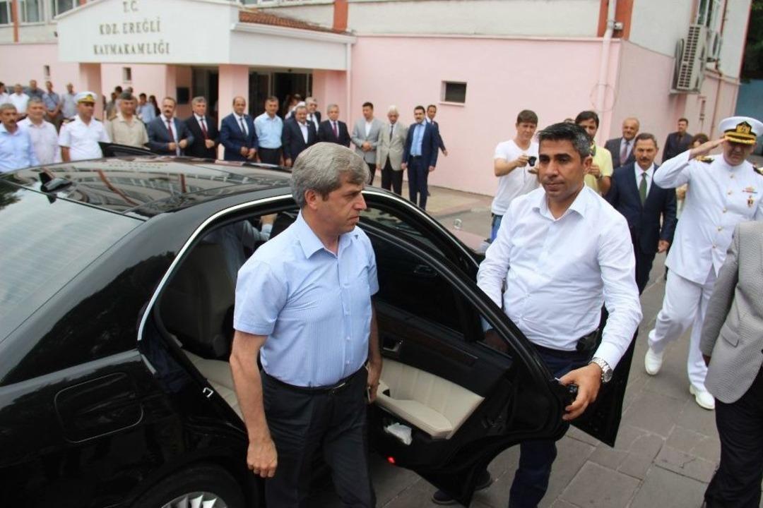 Zonguldak Valisi &Ccedil;ınar, Kdz. Ereğli&rsquo;de Ziyaretlerde Bulundu