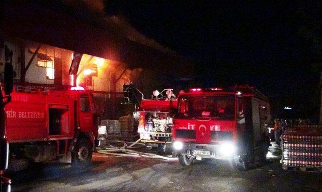 Gaziantep’te Milyon Liralık Yangın