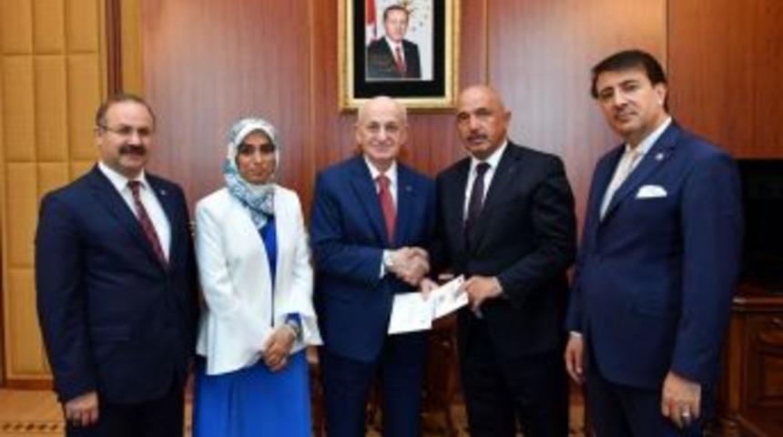 Tbmm Başkanı Kahraman&rsquo;a 23 Temmuz Daveti