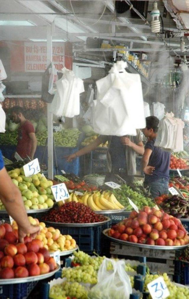 Meyve Ve Sebzelerini Sıcakta Soğuk Buharla Koruyor