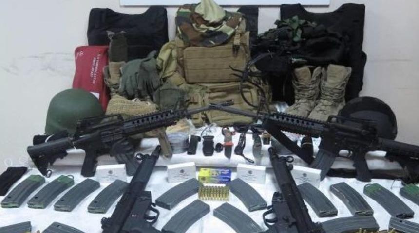 Fet&ouml; Ş&uuml;phelisi Eski Sat Komandosunun Evi Cephanelik &Ccedil;ıktı