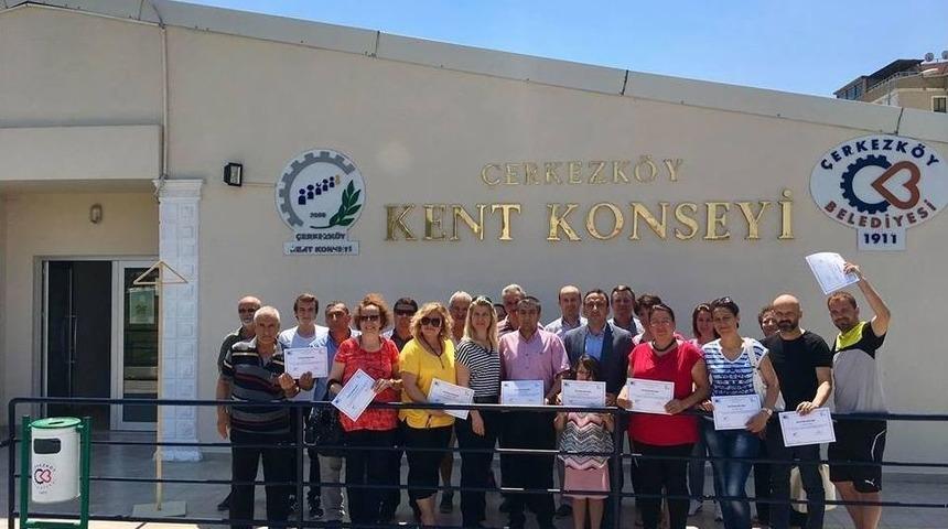 &Ccedil;erkezk&ouml;yl&uuml; Girişimci Adayları Sertifikalarını Aldılar