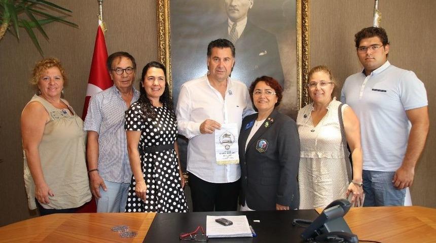 Karia Rotary Yeni D&ouml;nem Başkanından Başkan Kocadon&rsquo;a Ziyaret