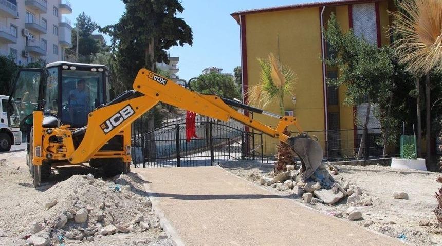 Şehit Yarbay, Song&uuml;l Yakut Parkı&rsquo;nın Yapımı Devam Ediyor