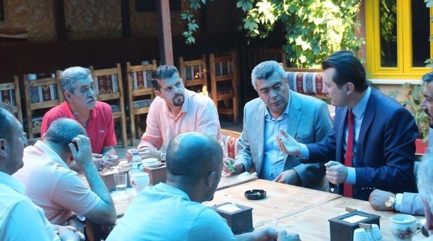 Ak Parti Odunpazarı İl&ccedil;e Başkanı Doğan, Emirdağlı Hemşerileriyle Bir Araya Geldi