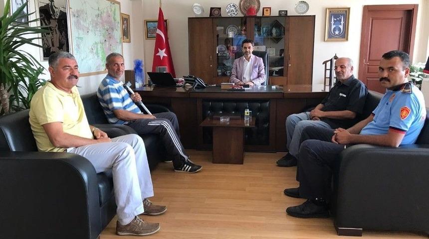 İtfaiyecilerin Hastaneye Kaldırdığı 15 Temmuz Gazisinden Anlamlı Ziyaret