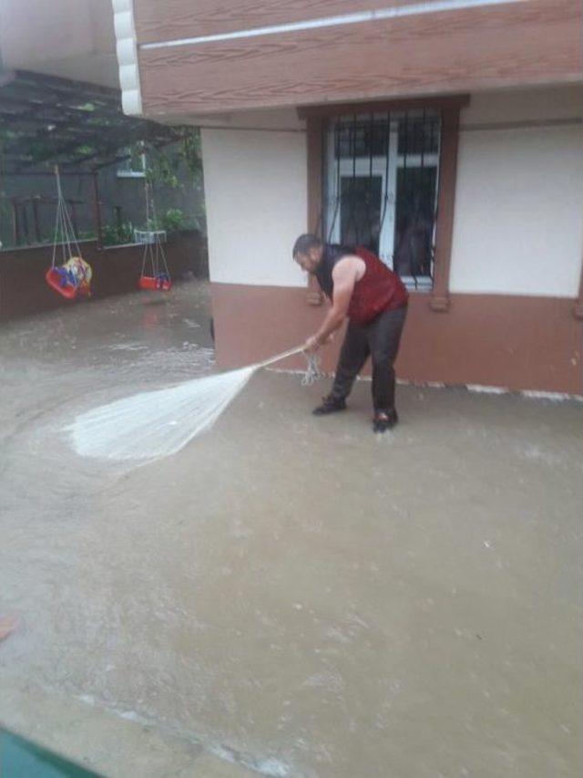 Tekirdağ’dan Sel Manzaraları