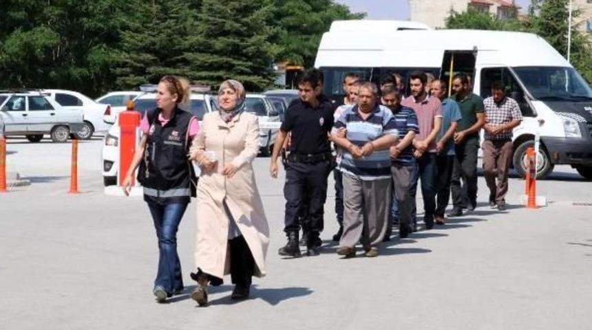 Yozgat&rsquo;Ta 9 Fet&ouml; Ş&uuml;phelisi Adliyeye Sevk Edildi