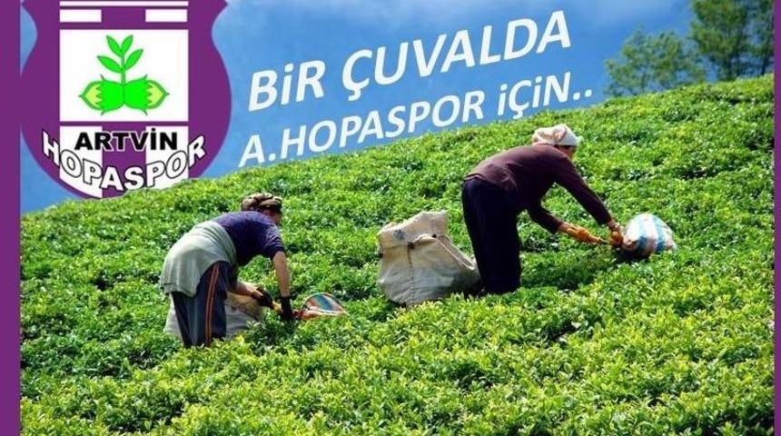 Artvin Hopaspor İ&ccedil;in Bir &Ccedil;uval &Ccedil;ay Seferberliği
