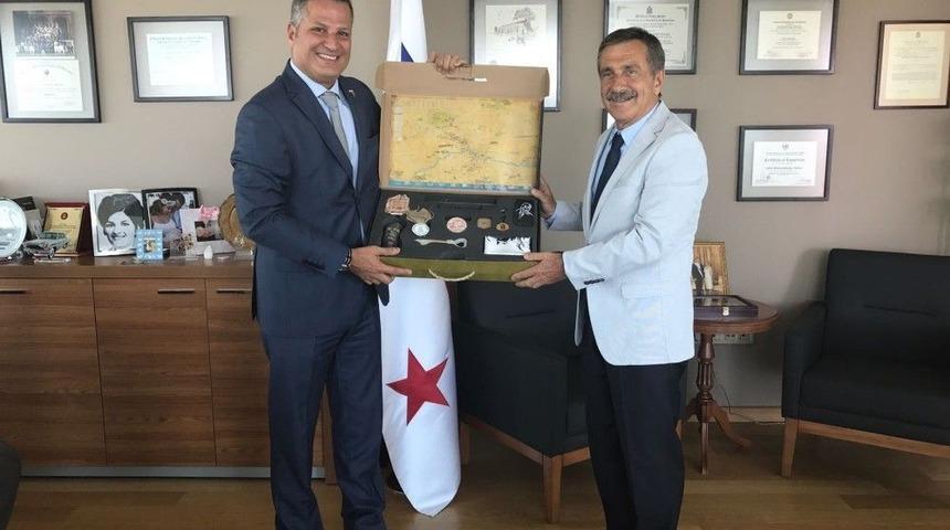 Başkan Ataç’tan Büyükelçi Corona’ya Ziyaret