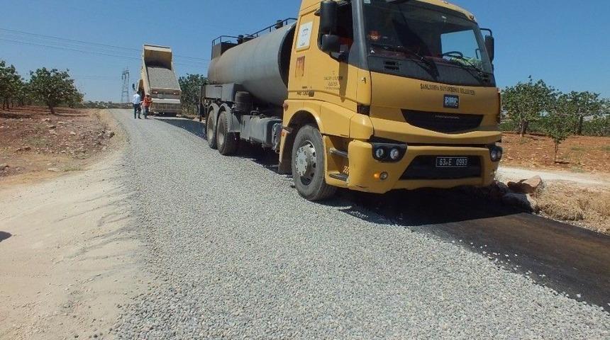 Bozova Kırsalına 130 Kilometrelik Asfalt